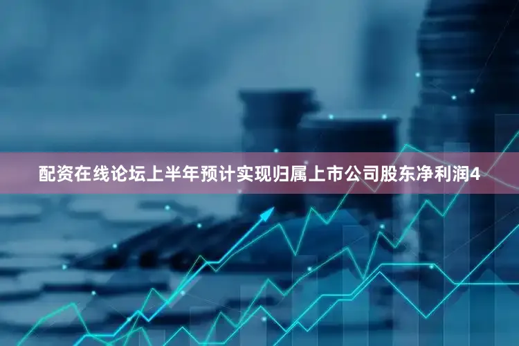 配资在线论坛上半年预计实现归属上市公司股东净利润4