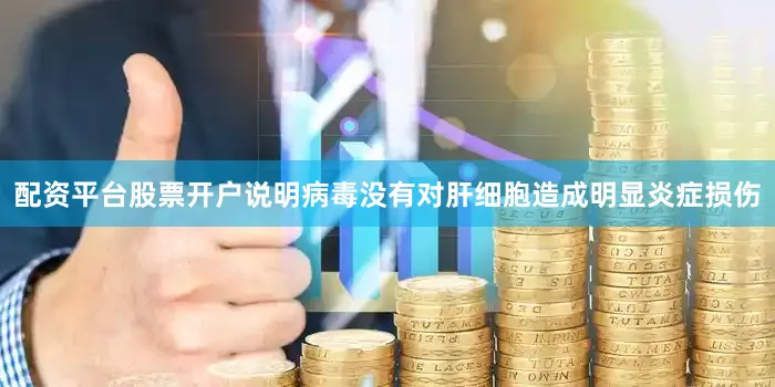 配资平台股票开户说明病毒没有对肝细胞造成明显炎症损伤